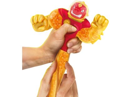 Goo Jit Zu figurka Galaktický útok Série 5 Sun Fyre Blazagon vs. Dark Matter Terrack 12 cm - Poškozený obal