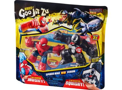 Goo Jit Zu figurky Marvel Venom vs. Spider-Man 12 cm