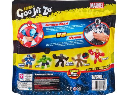 Goo Jit Zu figurky Marvel Venom vs. Spider-Man 12 cm