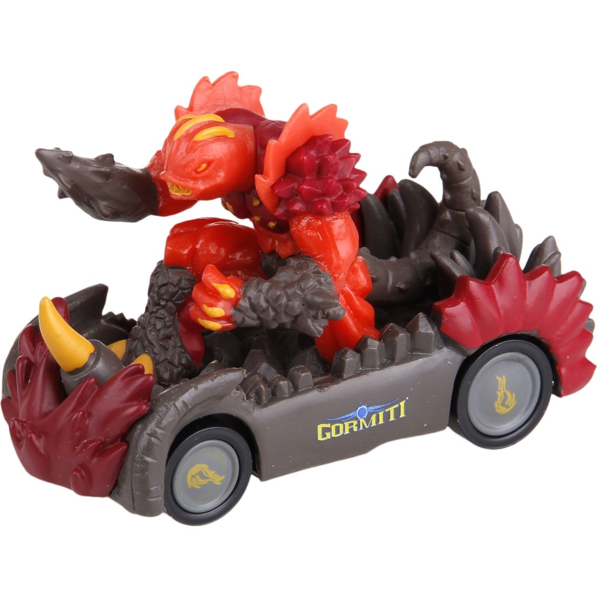Gormiti Auto s figurkou - Pán Vulkánu