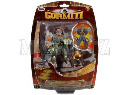 Gormiti Cartoon Titanium 12 cm figurka + mini figurka - Nick