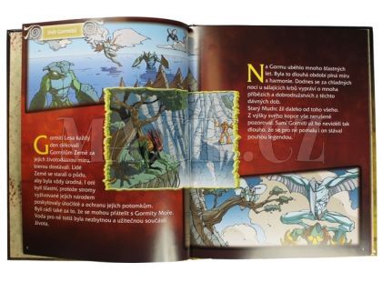 Gormiti kniha Nový život na Gormu