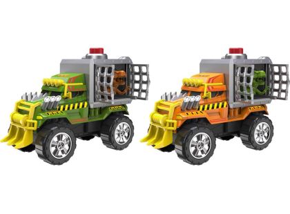 Halsall Teamsterz auto na převoz dinosaurů oranžový - Poškozený obal