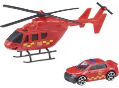 Halsall Teamsterz helikoptéra a autíčko hasiči