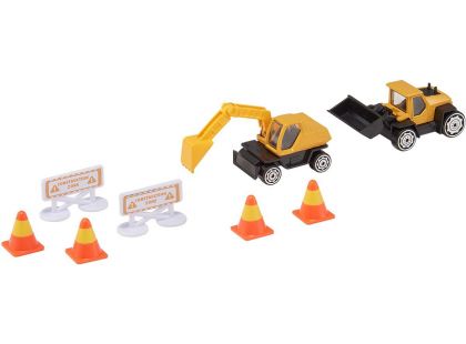 Halsall Teamsterz konstrukční mini set se stavebními stroji
