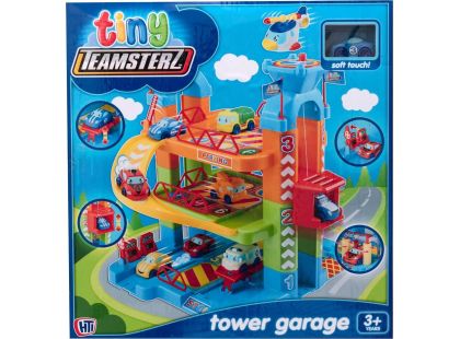 Halsall Teamsterz Tiny garáž s autíčkem - Poškozený obal