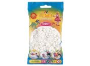 Hama H207-01 Korálky Midi bílé 1000 ks