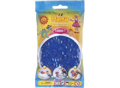 Hama H207-36 Midi Neonové modré korálky 1000 ks