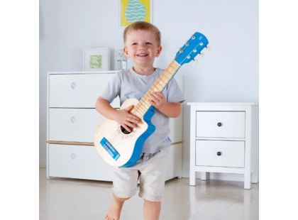 Hape Dětská kytara modrá