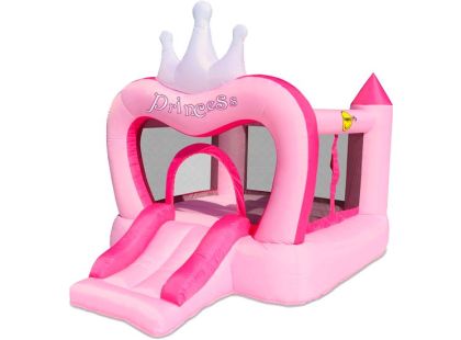 Happy Hop Skákací nafukovací hrad s korunkou pro Princezny