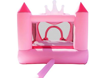 Happy Hop Skákací nafukovací hrad s korunkou pro Princezny