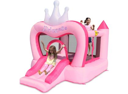 Happy Hop Skákací nafukovací hrad s korunkou pro Princezny