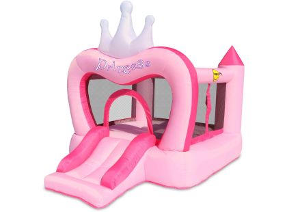 Happy Hop Skákací nafukovací hrad s korunkou pro Princezny