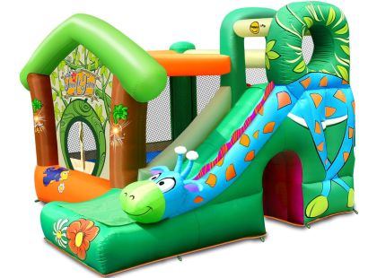 Happy Hop Skákací nafukovací hrad Veselá džungle Žirafa