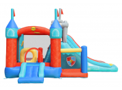 Happy Hop Skákací nafukovací Rytířský hrad 13 v 1