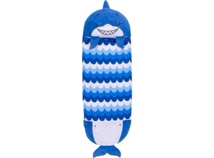Happy Nappers spacáček usínáček modrý žralok Sandal 135 cm - Poškozený obal