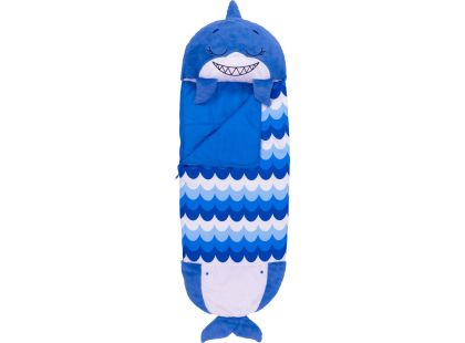 Happy Nappers spacáček usínáček modrý žralok Sandal 135 cm - Poškozený obal