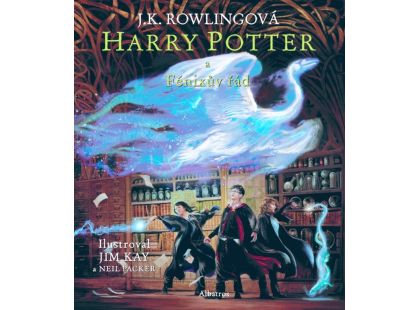 Harry Potter a Fénixův řád - ilustrované vydání J. K. Rowlingová - Poškozený obal