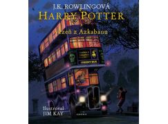 Harry Potter a vězeň z Azkabanu - ilustrované vydání J. K. Rowlingová - Poškozený obal