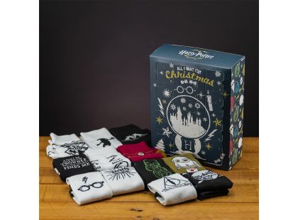 Harry Potter adventní kalendář ponožky