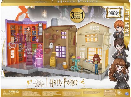 Harry Potter hrací sada příčná ulice s figurkami