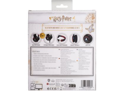 Harry Potter Light-Up BT Headphones - Patronus