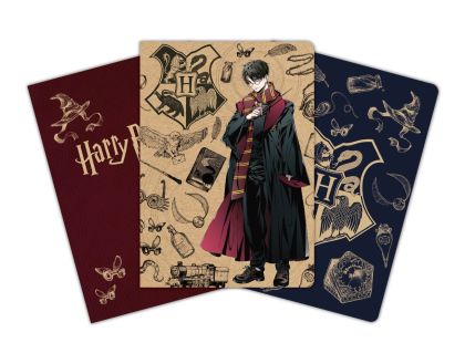 Bluesky Harry Potter Set bloků A6 Hogwarts Wizard