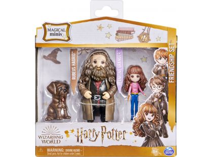 Harry Potter trojbalení přátel Hermiona, Hagrid a Tesák