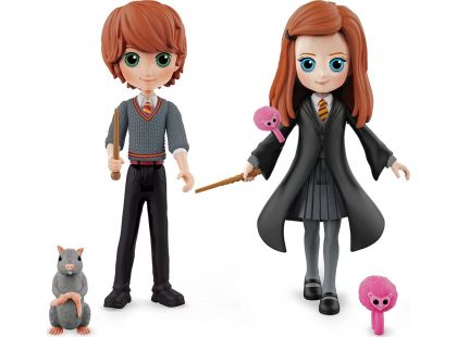 Harry Potter trojbalení přátel Ron, Ginny, Arnold a Prašivka