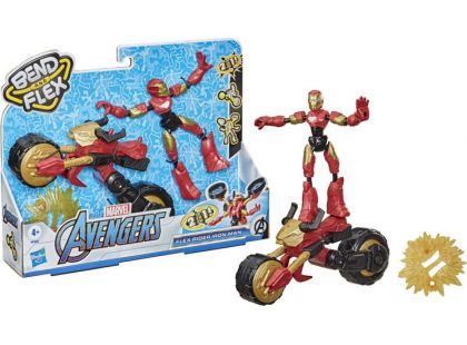 Hasbro Avengers Bend and Flex vozidlo