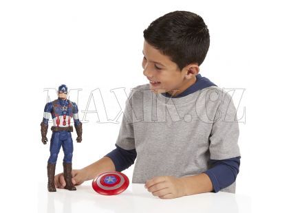 Hasbro Avengers Elektronická figurka 30cm - Captain America