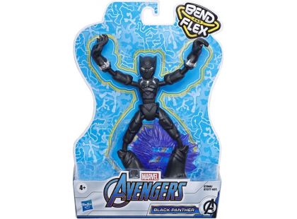 Hasbro Avengers figurka Bend and Flex 15 cm Black Panther