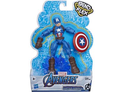 Hasbro Avengers figurka Bend and Flex 15 cm Captain America