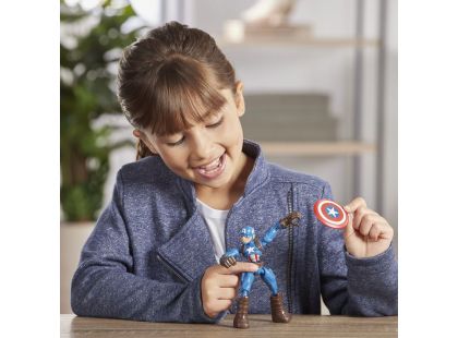 Hasbro Avengers figurka Bend and Flex 15 cm Captain America