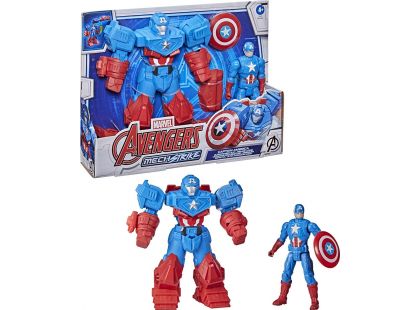 Hasbro Avengers Mech Strike figurka Deluxe Captain America