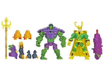 Hasbro Avengers Super Hero Mashers Hrdina a zloduch - Hulk vs. Loki