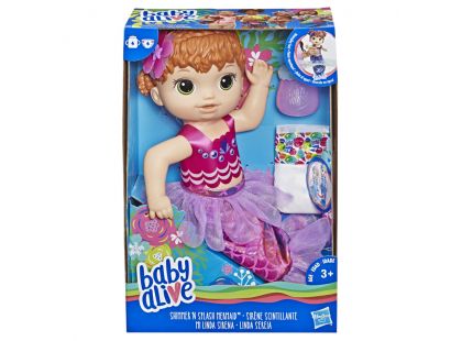 Hasbro Baby Alive zrzavá mořská panna