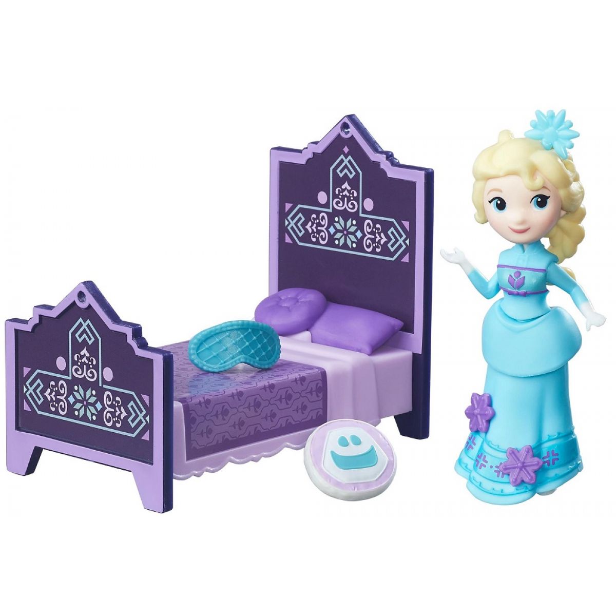 Hasbro Disney Frozen Little Kingdom Mini panenka s doplňky - Rise & Shine Elsa