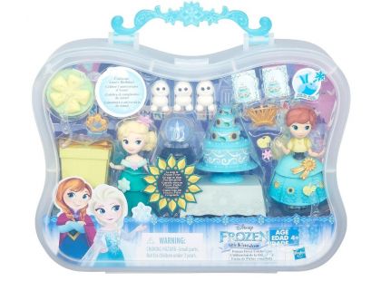 Hasbro Disney Frozen Little Kingdom Set malé panenky s příslušenstvím - Frozen Fever Celebration