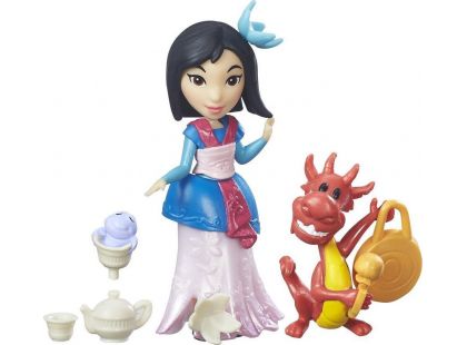 Hasbro Disney Princess Mini princezna s kamarádem B7161 Mulan