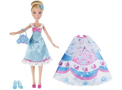 Hasbro Disney Princess Panenka s náhradními šaty - Popelka