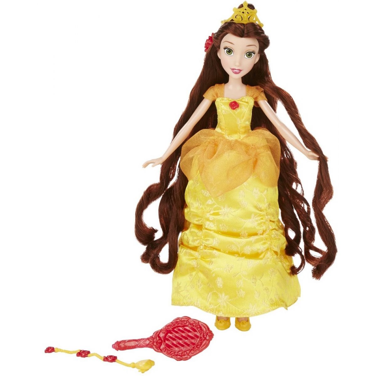 Hasbro Disney Princess Panenka s vlasovými doplňky - Kráska