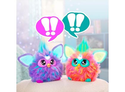 Hasbro Furby Fialové barvy CZ verze - Poškozený obal