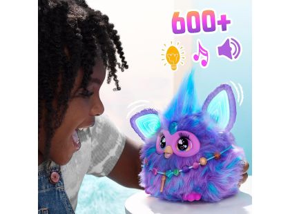 Hasbro Furby Fialové barvy CZ verze - Poškozený obal