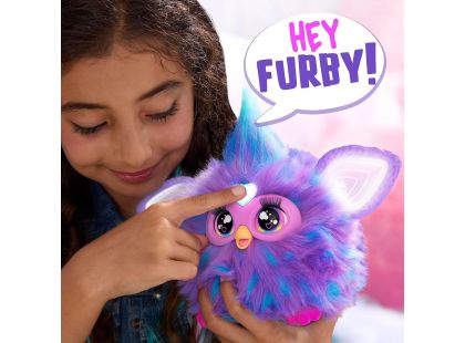 Hasbro Furby Fialové barvy CZ verze - Poškozený obal