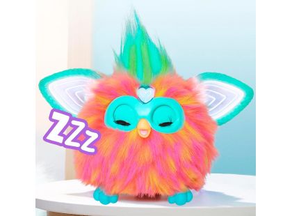 Hasbro Furby Korálové barvy CZ verze - Poškozený obal