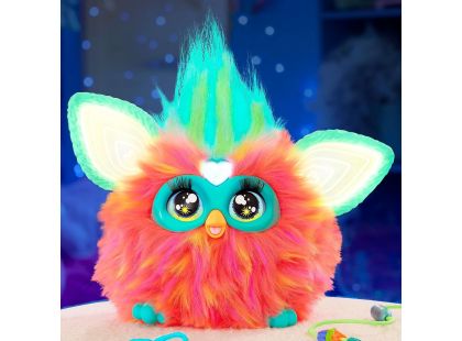 Hasbro Furby Korálové barvy CZ verze - Poškozený obal