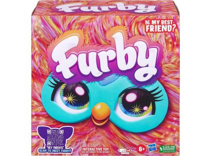 Hasbro Furby Korálové barvy CZ verze