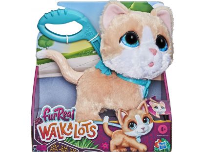 Hasbro FurReal Friends Walkalots velká kočka zrzavá