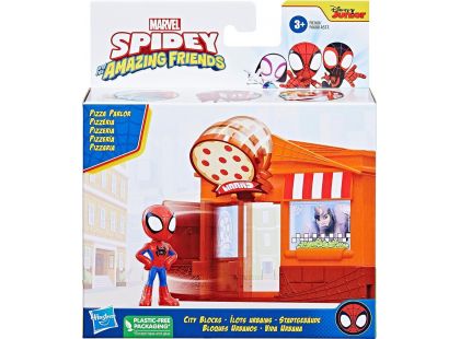 Hasbro Spider-Man Spidey and his amazing friends Cityblocks Pizza Parlor